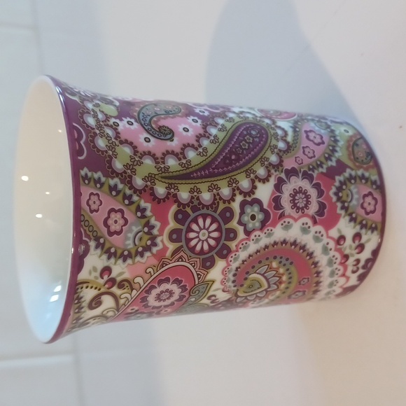 2 FOR $20 Vera Bradley Barnes & Noble VERY BERRY PAISLEY Ceramic Mug - Picture 6 of 9